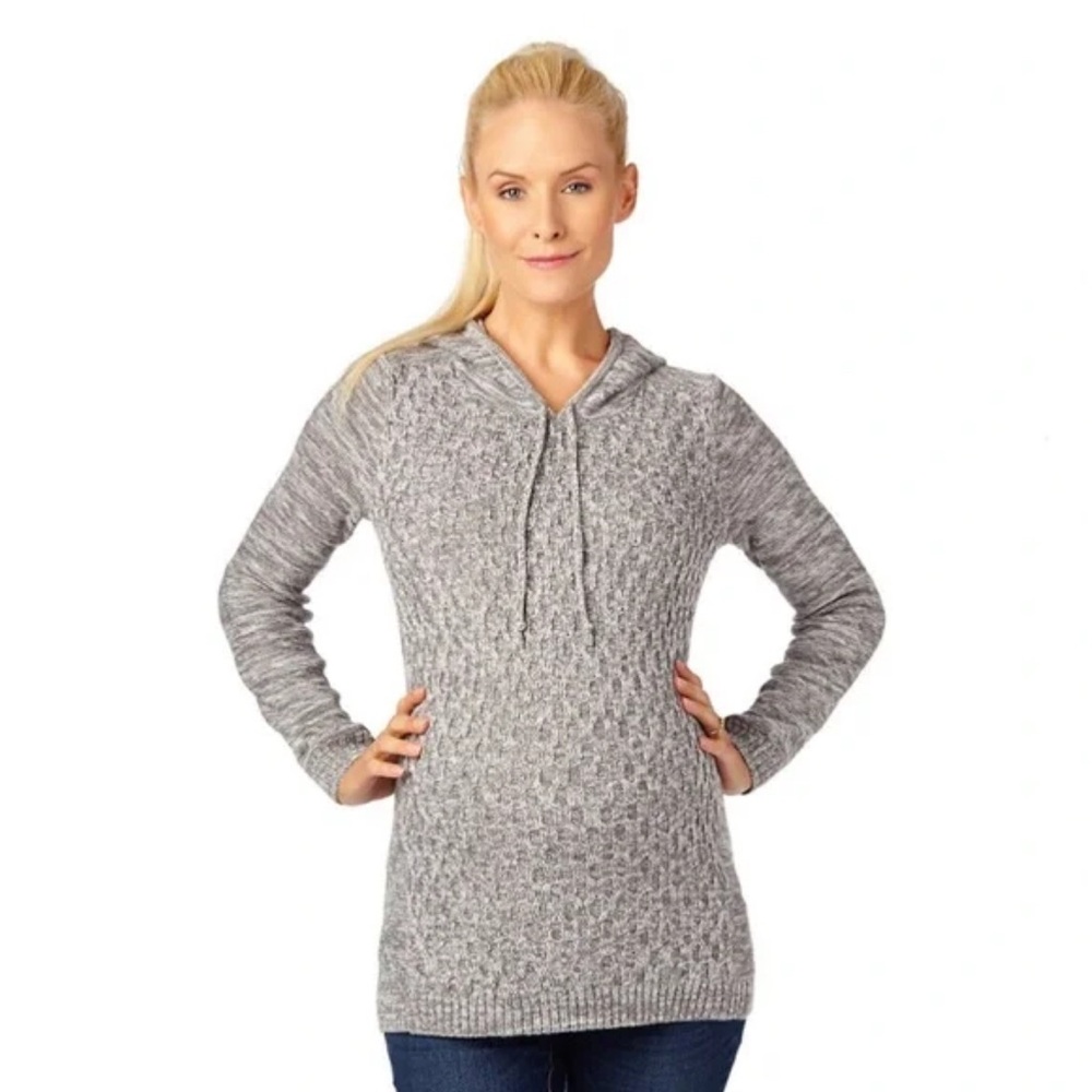 Oh Baby by Motherhood Charcoal Knit Top